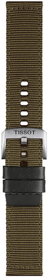 Curea textilă Tissot T852.046.756 22mm, verde, Quick Release