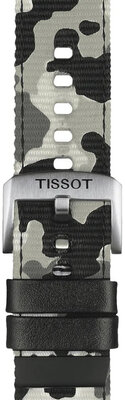 Curea de ceas textilă pentru Tissot T852.046.771 camuflaj