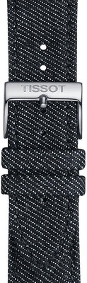 Curea textilă Tissot T852.046.779 22mm, albastru