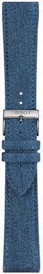 Curea textilă Tissot T852.046.781 22mm, albastru, Quick Release