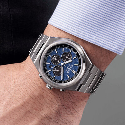 Citizen Sports Eco-Drive Super Titanium Chronograph CA4610-85L