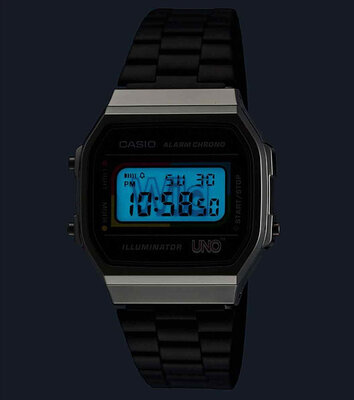 Casio Vintage A168WEUC-1AER UNO Collaboration