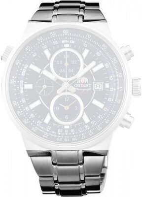 Brățară din oțel inoxidabil Orient PDFDSSS 26mm (pentru model TT15), argintiu