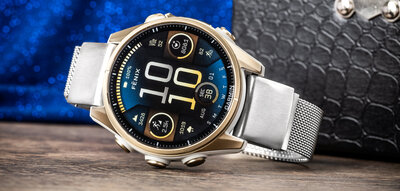 Brățară din oțel Ricardo 20mm (pentru Garmin Fenix 8/7S/6S (43mm) și altele), argintiu, Milanese, QuickFit