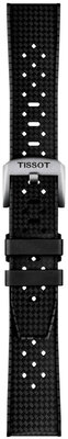 Curea din cauciuc Tissot T852.049.628 20mm, neagră, Quick Release