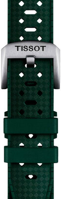 Curea de cauciuc Tissot T852.049.961 20mm, verde