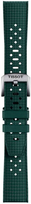 Curea din cauciuc Tissot T852.049.961 20mm, verde, Quick Release