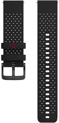 Curea de silicon Polar Vantage V3 22mm, culoarea neagră, mărimea S-L, Quick Release