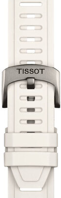 Curea din silicon Tissot T852.049.245 21mm, alb