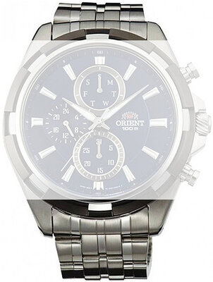 Brățară din oțel inoxidabil Orient PDEZWSS 24mm (pentru UY01), argintie