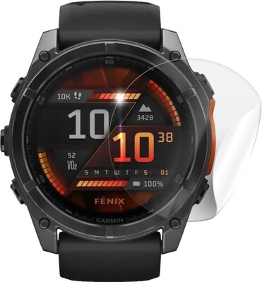 Folie de protecție Screenshield pentru ceas Garmin Fenix 8, 51 mm