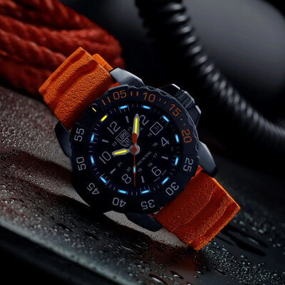 Luminox Navy SEAL Foundation Back to the Blue XS.3253.CBNSF.SET (+ curea de schimb)