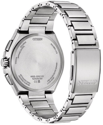 Citizen Sports Eco-Drive Super Titanium Radio Controlled Chronograph AT8238-84M