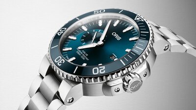 Oris Aquis Small Second Date Automatic 01 743 7733 4155-07 8 24 05PEB