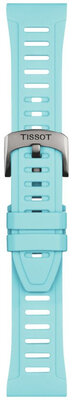 Curea din silicon Tissot T852.049.329 21mm, albastru, Quick Release