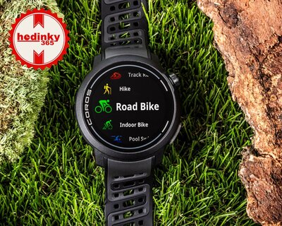 Coros Pace Pro Black / Silicone Band