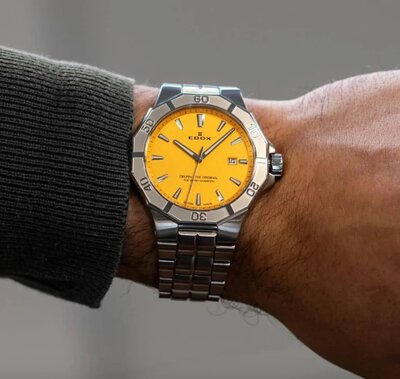 Edox Delfin Date Quartz 53021-3m-jin