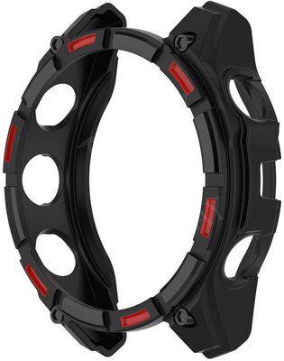 Capac de protecție (pentru Garmin Enduro 3), silicon, roșu și negru