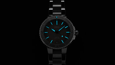 Oris Aquis Date Blush Pink Automatic 01 733 7770 4158-07 8 18 05P