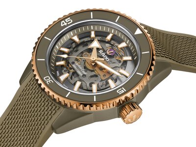 Rado Captain Cook High-Tech Ceramic Skeleton Automatic R32150168