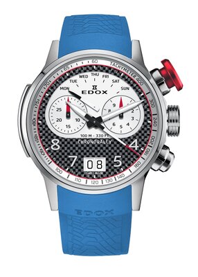 Edox Chronorally Chronograph 45 38003-tinrcanbr BMW Limited Edition 600pcs (+ 4 curele de rezervă)