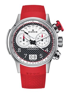 Edox Chronorally Chronograph 45 38003-tinrcanbr BMW Limited Edition 600pcs (+ 4 curele de rezervă)