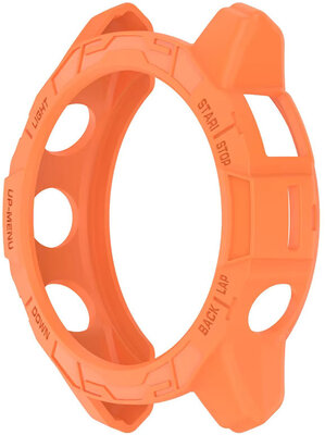 Capac de protecție (pro Garmin Fenix 7/Epix 47 mm), plastic, culoarea portocaliu