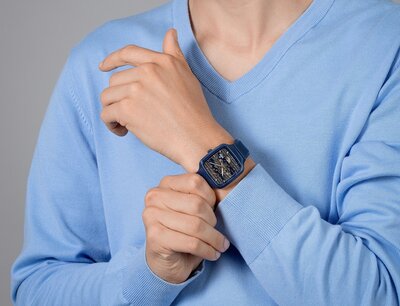 Rado True Square Skeleton Automatic R27178205