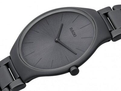 Rado True Thinline Les Couleurs Le Corbusier Iron Grey Quartz R27091612 Limited Edition 999pcs