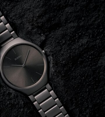 Rado True Thinline Les Couleurs Le Corbusier Iron Grey Quartz R27091612 Limited Edition 999pcs