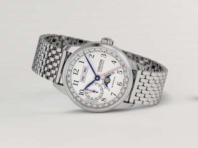 Union Glashütte 1893 Johannes Dürrstein Edition Moon Phase D007.458.11.017.00