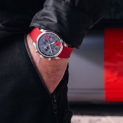 Union Glashütte Belisar Chronograph D009.427.16.082.09 Speedster 2024 Limited Edition 388pcs (+ curea de schimb)