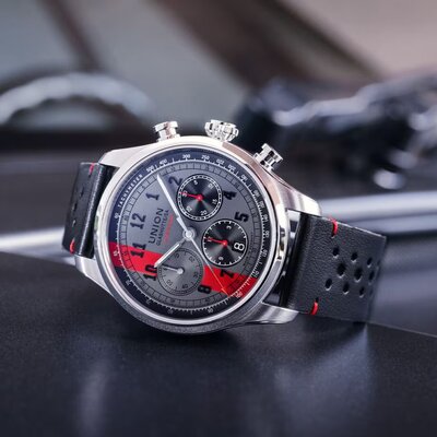 Union Glashütte Belisar Chronograph D009.427.16.082.09 Speedster 2024 Limited Edition 388pcs (+ curea de schimb)