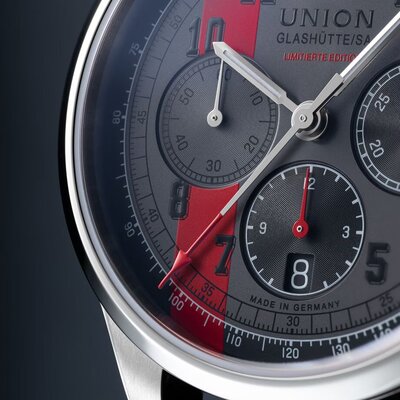 Union Glashütte Belisar Chronograph D009.427.16.082.09 Speedster 2024 Limited Edition 388pcs (+ curea de schimb)