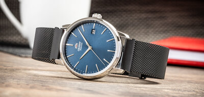 brățară din oțel inoxidabil Ricardo 20mm (pentru Garmin Venu, Venu Sq, Venu Sq 2, Venu 2 plus etc.), negru, milaneză, Quick Release