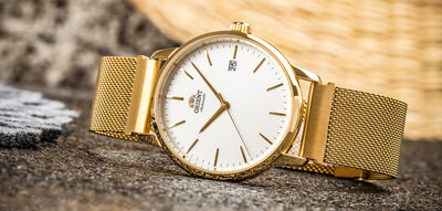 brățară din oțel inoxidabil Ricardo Milanese, auriu, magnetică 20mm