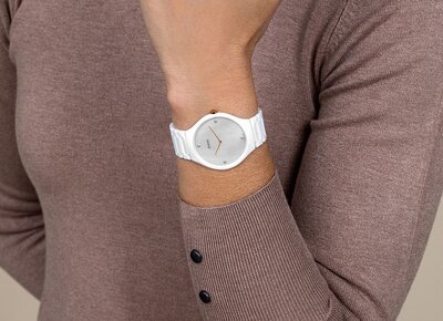 Rado True Thinline Diamonds Quartz R27957909