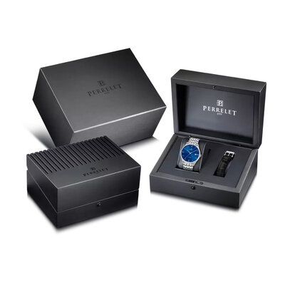 Perrelet Weekend 3 Hands A1300/8 (+ curea de schimb)