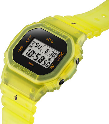 Casio G-Shock Original DWE-5600JB-1A9ER J. Balvin Collaboration (+curea de rezervă și lunetă)