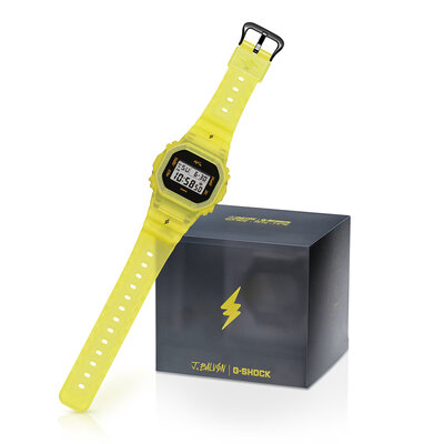 Casio G-Shock Original DWE-5600JB-1A9ER J. Balvin Collaboration (+curea de rezervă și lunetă)