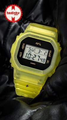 Casio G-Shock Original DWE-5600JB-1A9ER J. Balvin Collaboration (+curea de rezervă și lunetă)