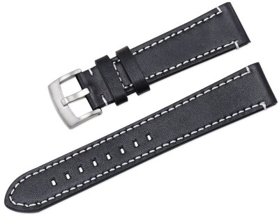 curea din piele Ricardo Imola, negru V3, Quick Release