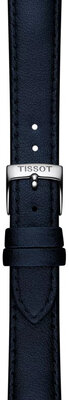 Curea din piele Tissot T852.050.307 22mm, albastru, vegan