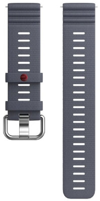 Curea de silicon Polar 22mm, culoarea gri, mărimea S-L, Quick Release