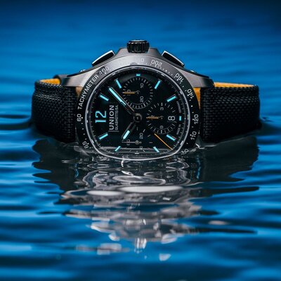 Union Glashütte Belisar Chronograph Sport D014.927.16.057.00 (+ curea de schimb)