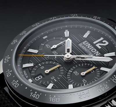 Union Glashütte Belisar Chronograph Sport D014.927.16.057.00 (+ curea de schimb)