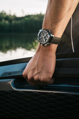 Union Glashütte Belisar Chronograph Sport D014.927.16.057.00 (+ curea de schimb)