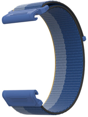 Curea de nailon Coros (pro Coros Vertix 2), culoarea albastră, QuickFit