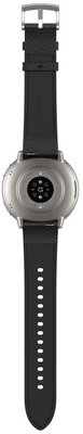 Amazfit Active 2 Premium (Round) Black Leather (+ curea de rezervă)
