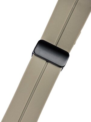 Curea de silicon Ricardo 22mm (pro Huawei Watch GT 4, 5), culoarea maro, Quick Release